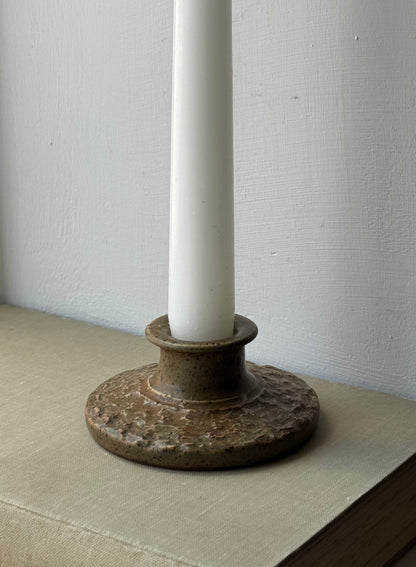 Studio Pottery Candle Holder