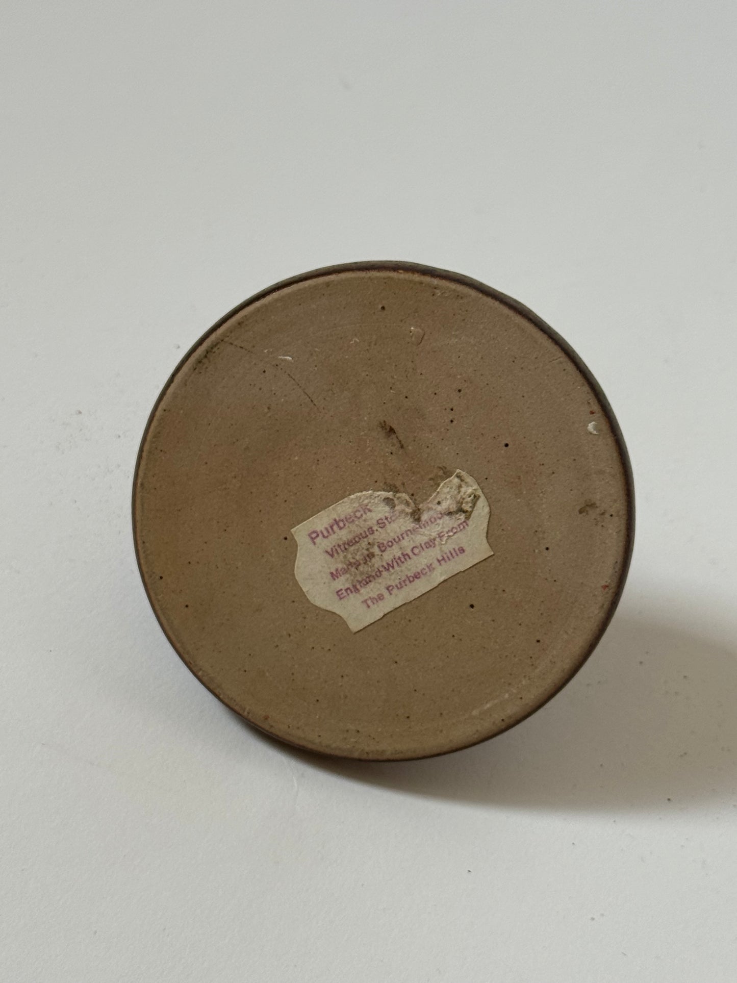 Studio Pottery Candle Holder