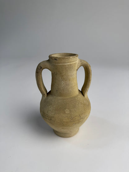 Double handled stoneware amphoras
