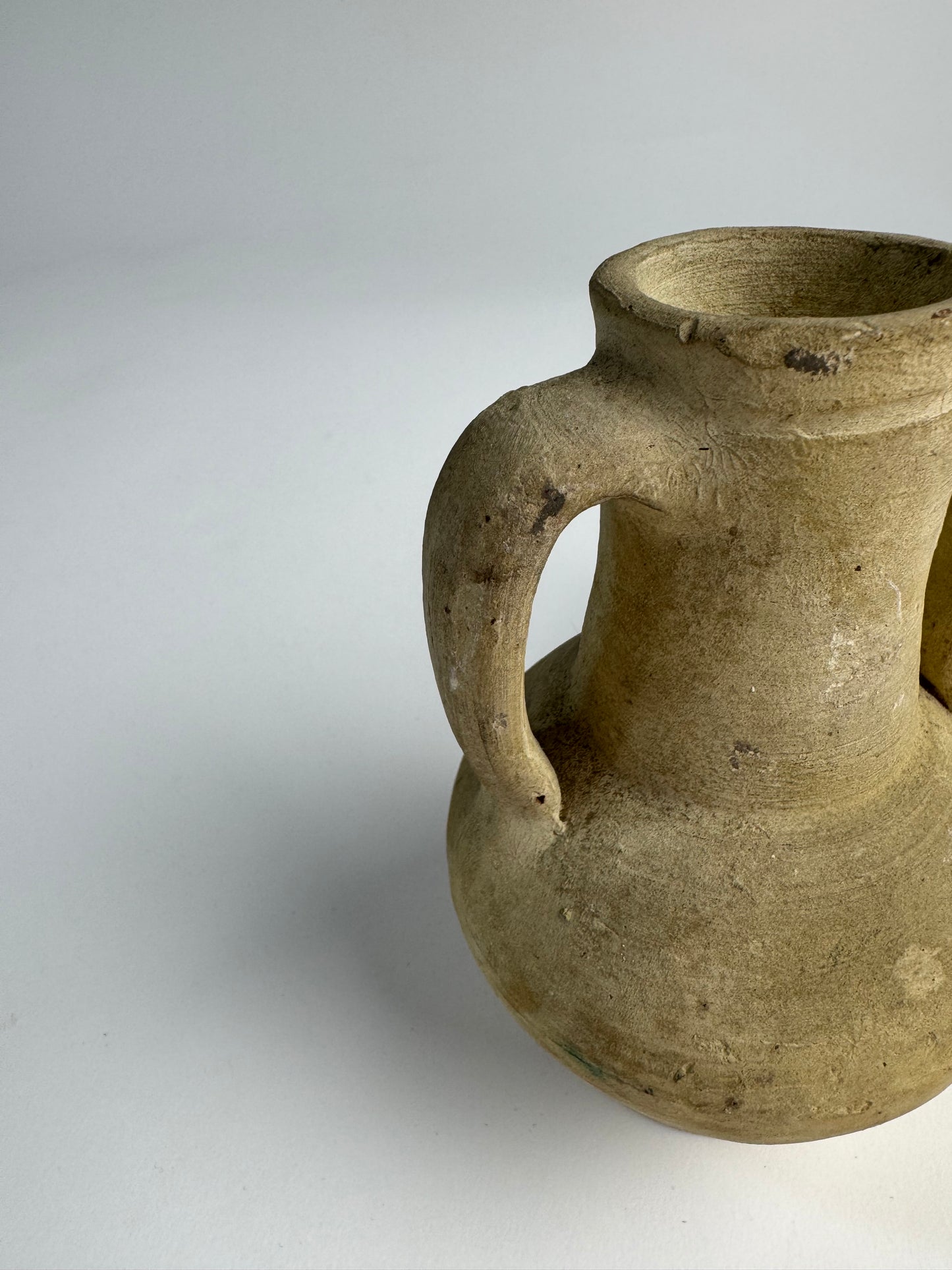 Double handled stoneware amphoras