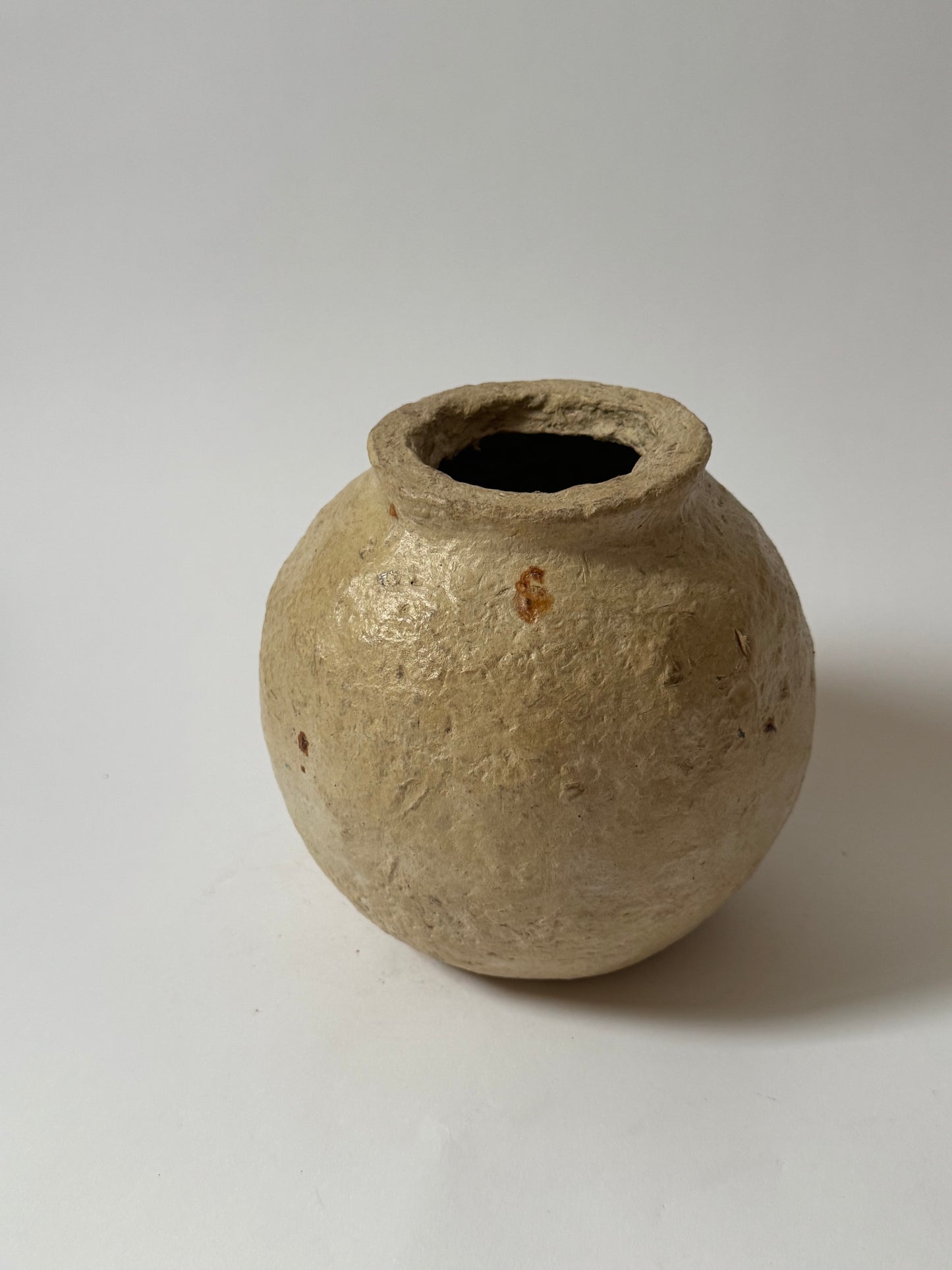Indian Papier Mache Pot