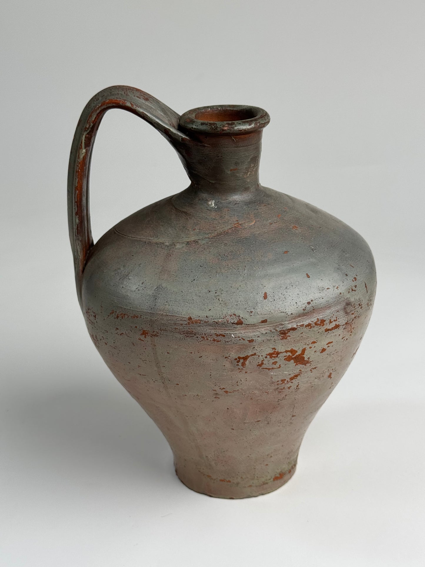 Large vintage terracotta jug