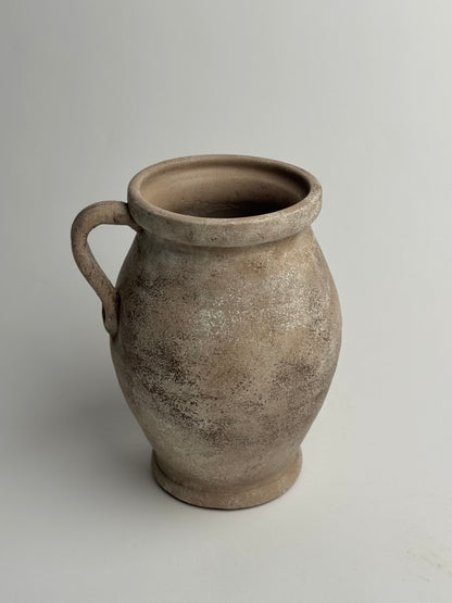 Up-Cycled | Rustic Beige Farmhouse Jug