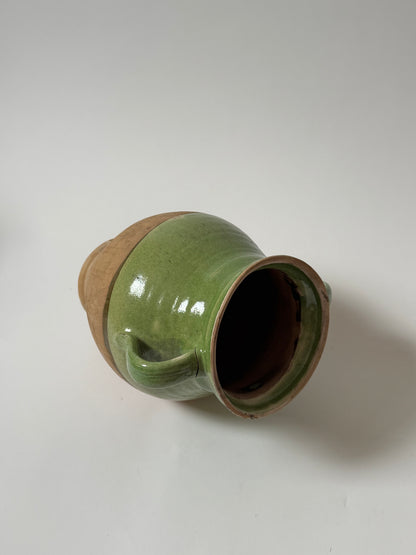 Light Green Half Glaze Vessel