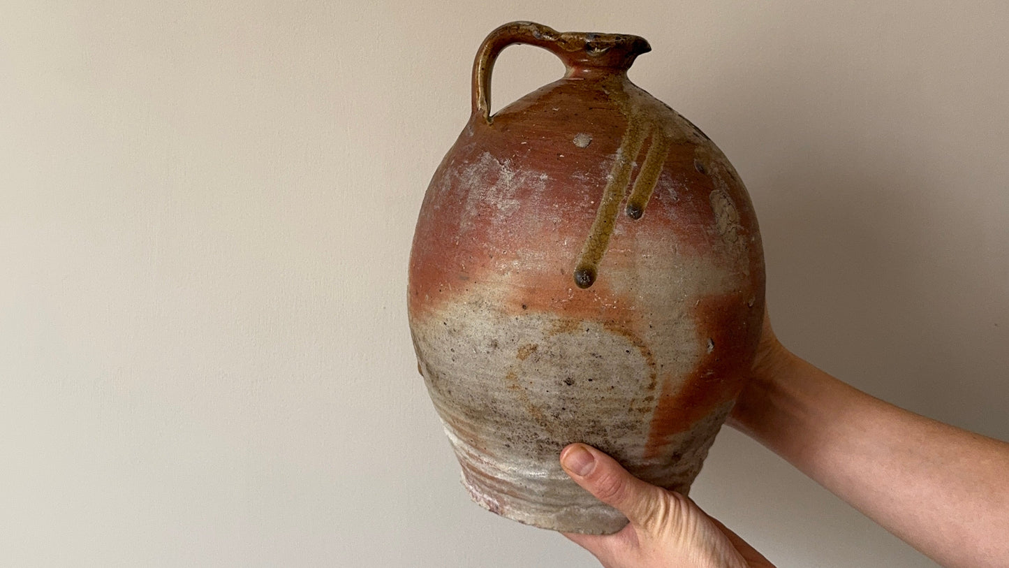 Antique French Stoneware Jug