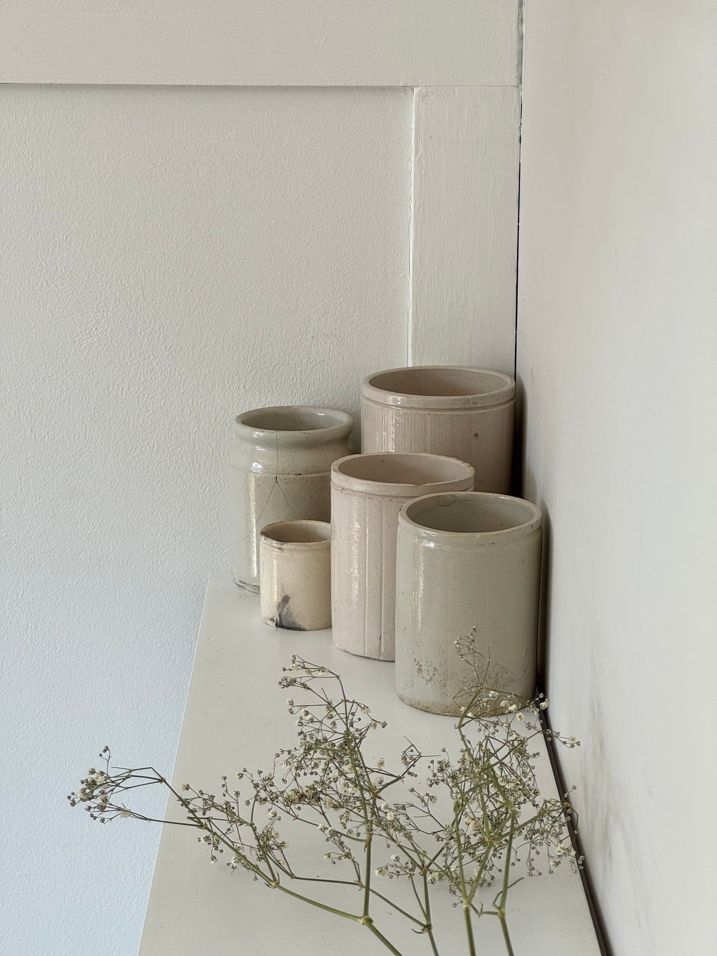 Vintage marmalade jars