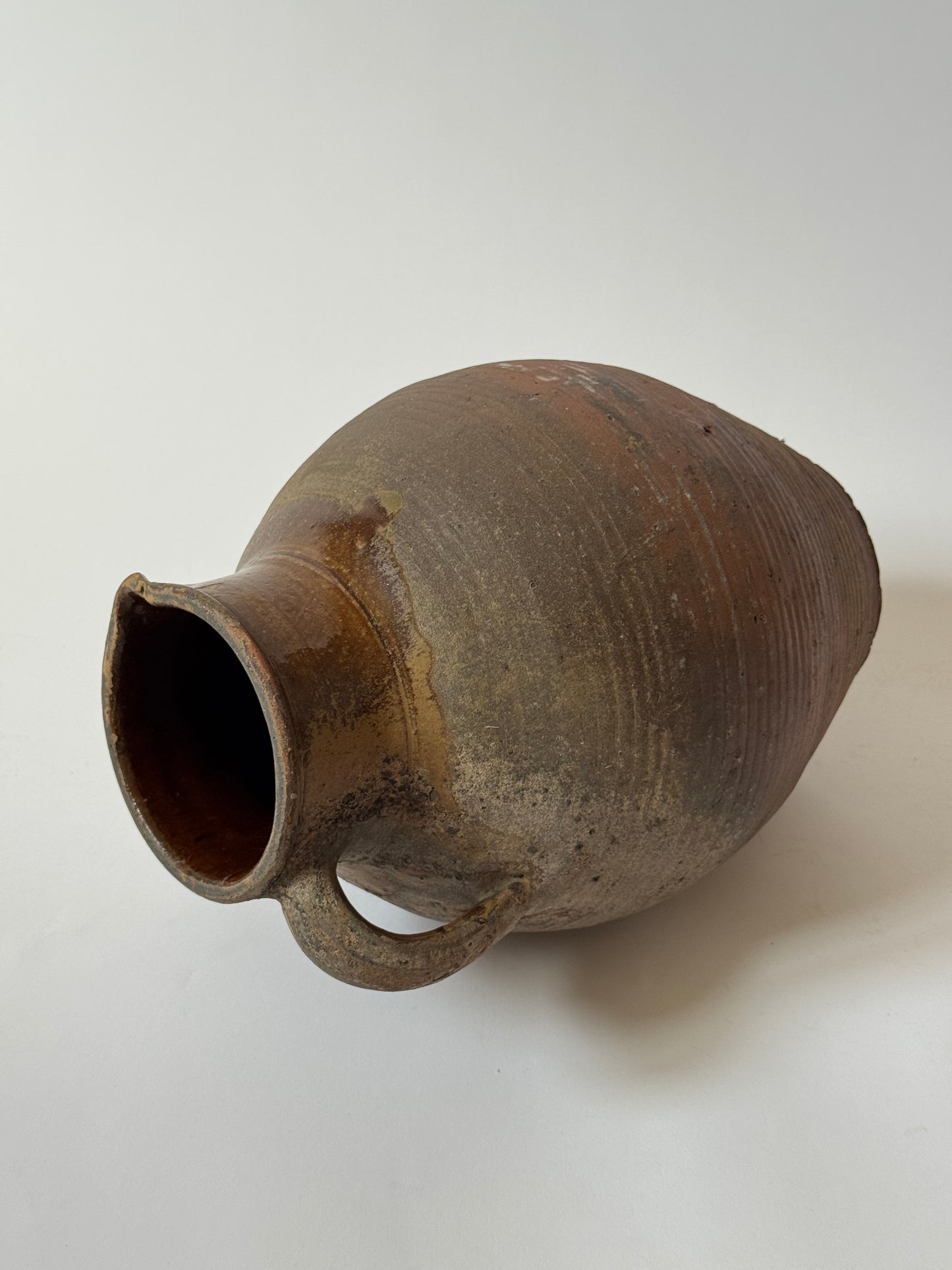 Large Rounded Earthenware Jug