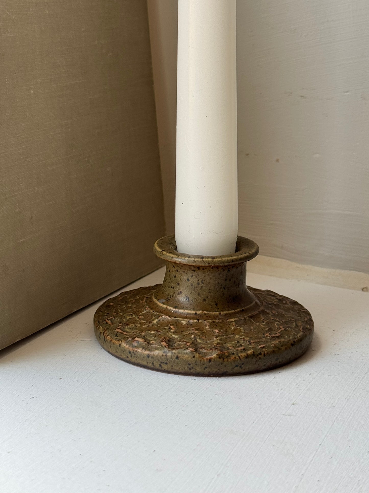 Studio Pottery Candle Holder