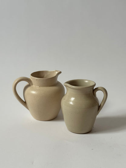Cream Vintage Jugs