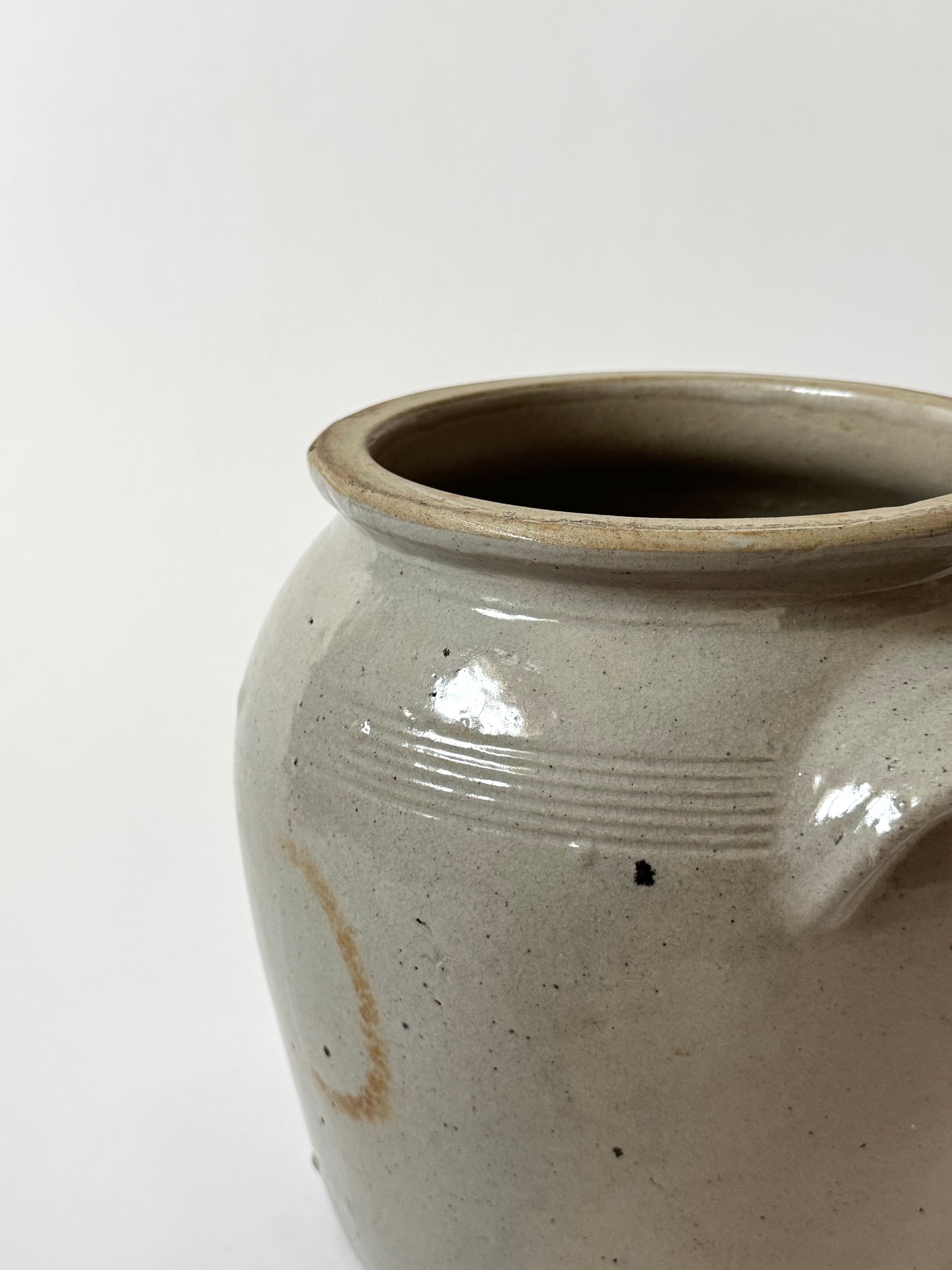 Large French Confit Pot