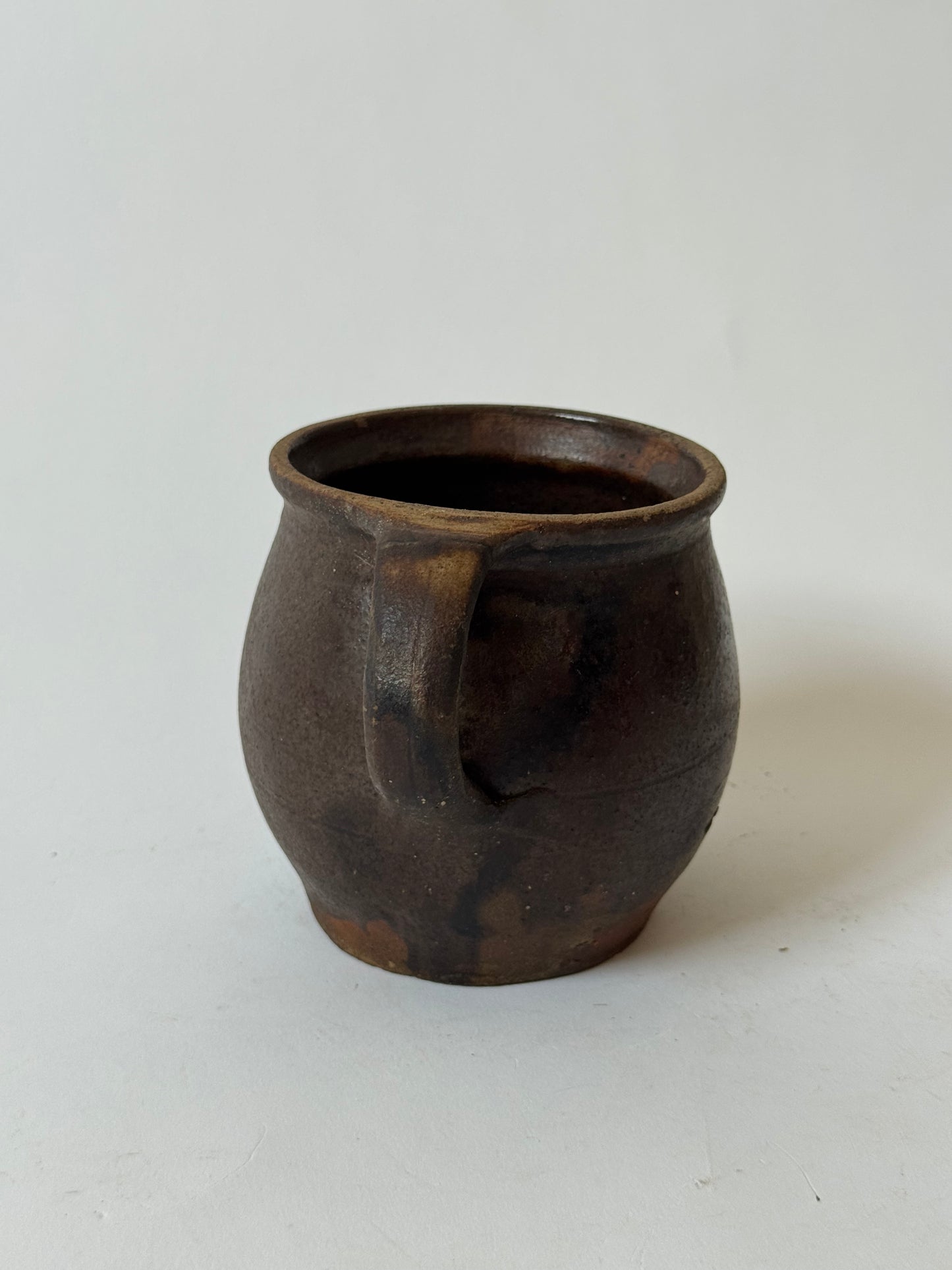 Earthy Brown French Mug