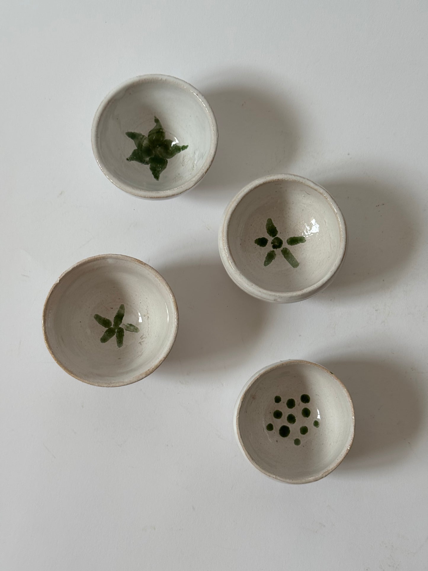 White Studio Pottery Bowls