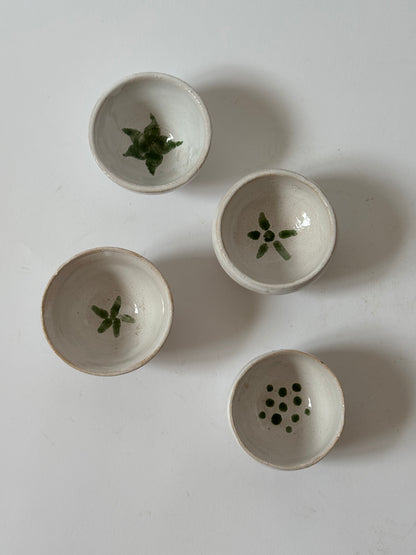 White Studio Pottery Bowls