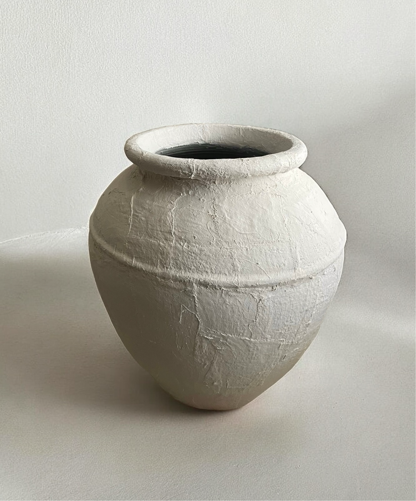 CLOUD  |  Large papier mache pot