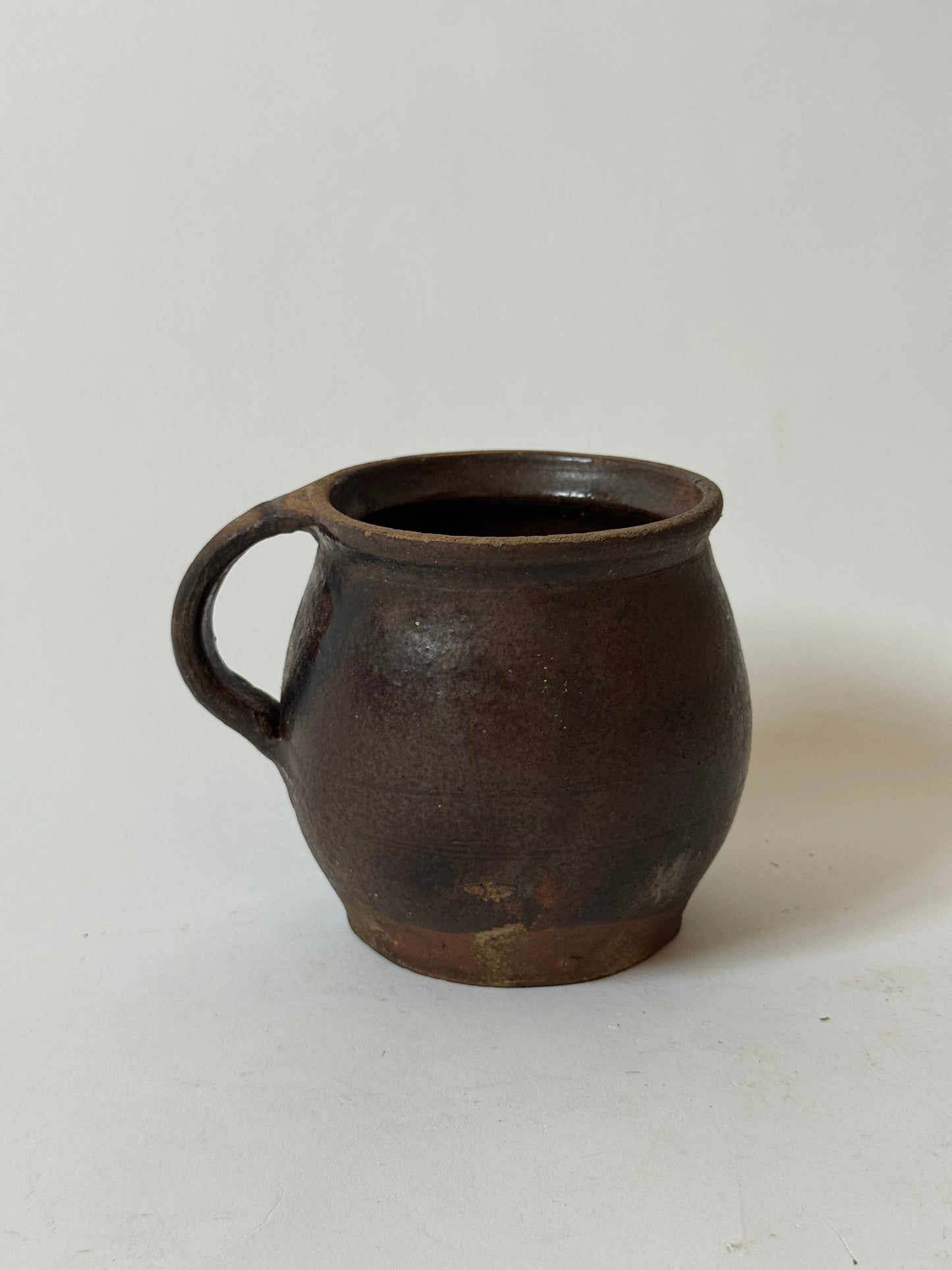 Earthy Brown French Mug