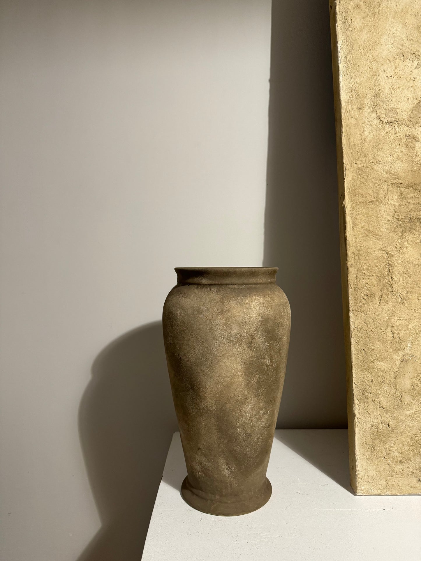 EARTH  |  Earthy brown large rustic vase