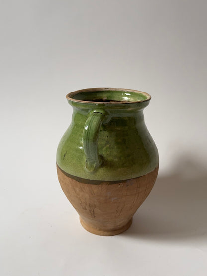 Light Green Half Glaze Vessel