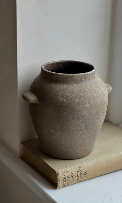 Up-Cycled | Earthy Brown Medium Confit Pot