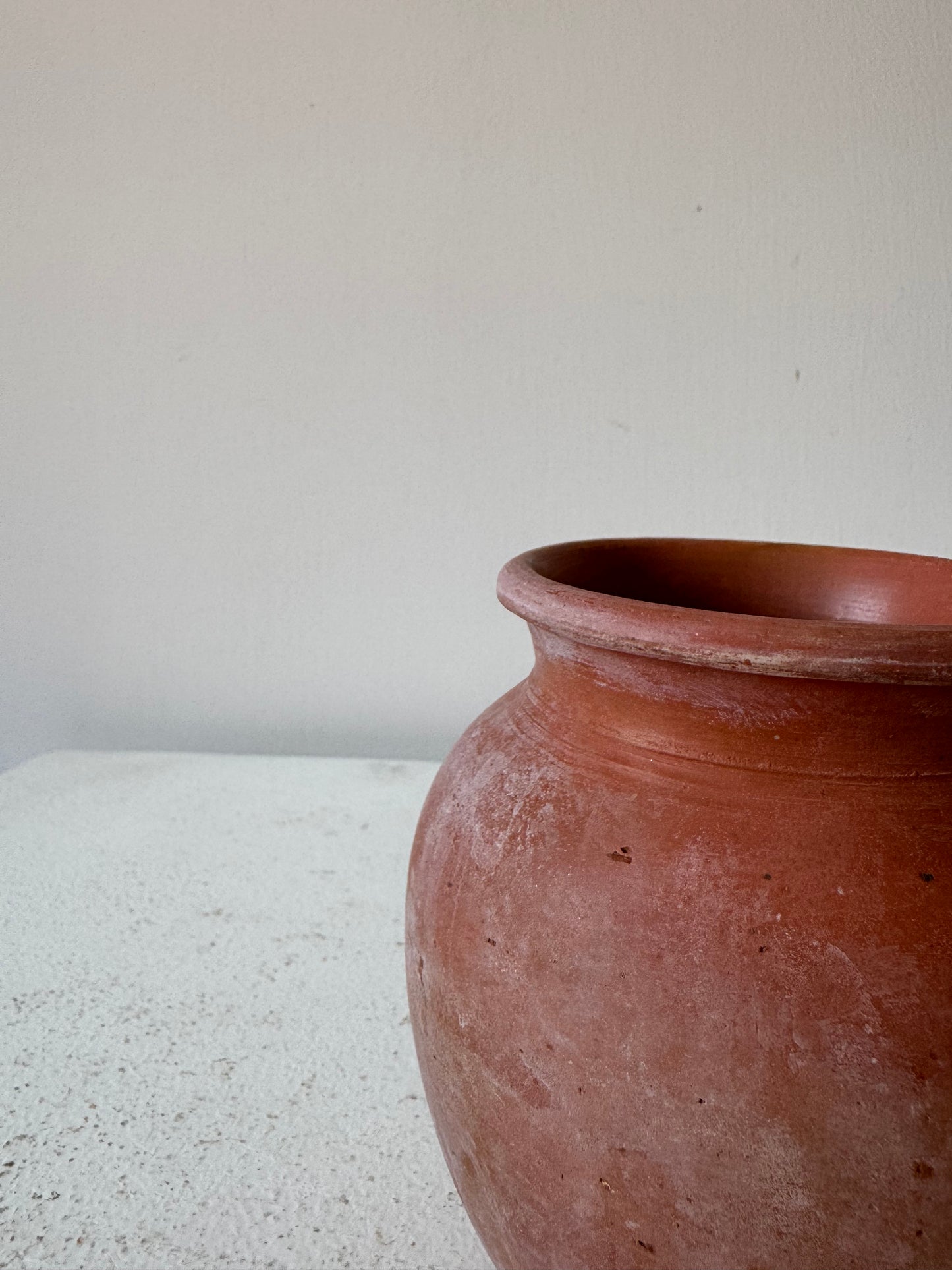 Vintage terracotta pot