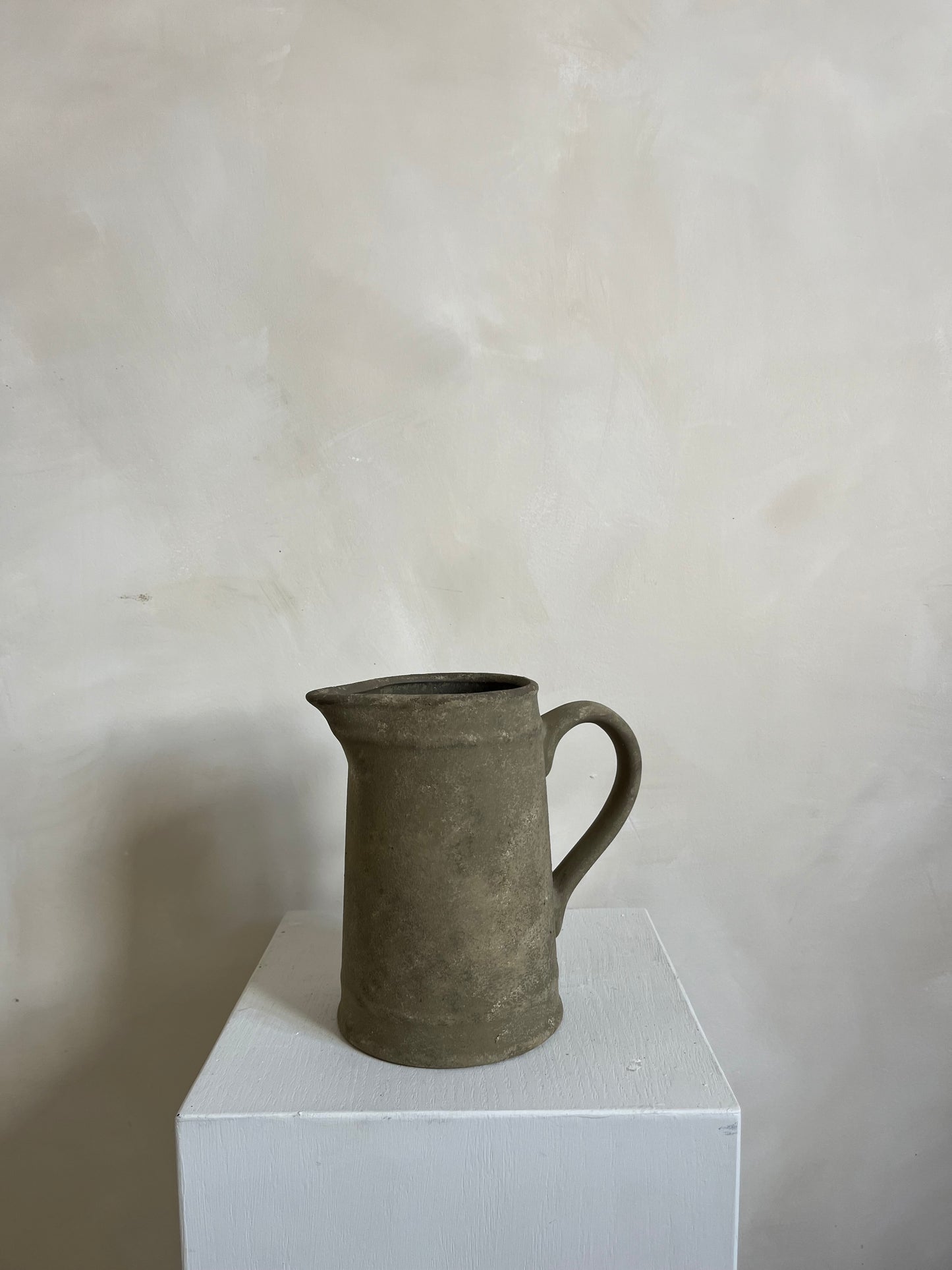 EARTH  | earthy brown handled jug style vase