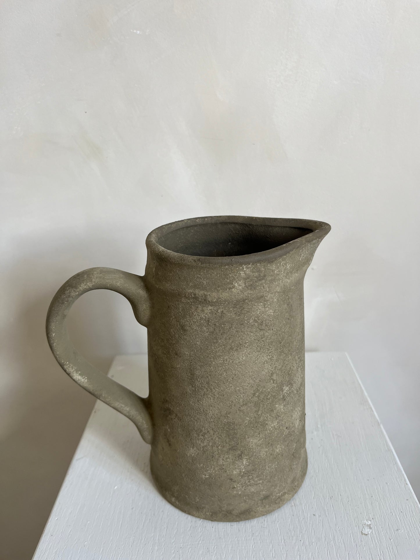 EARTH  | earthy brown handled jug style vase