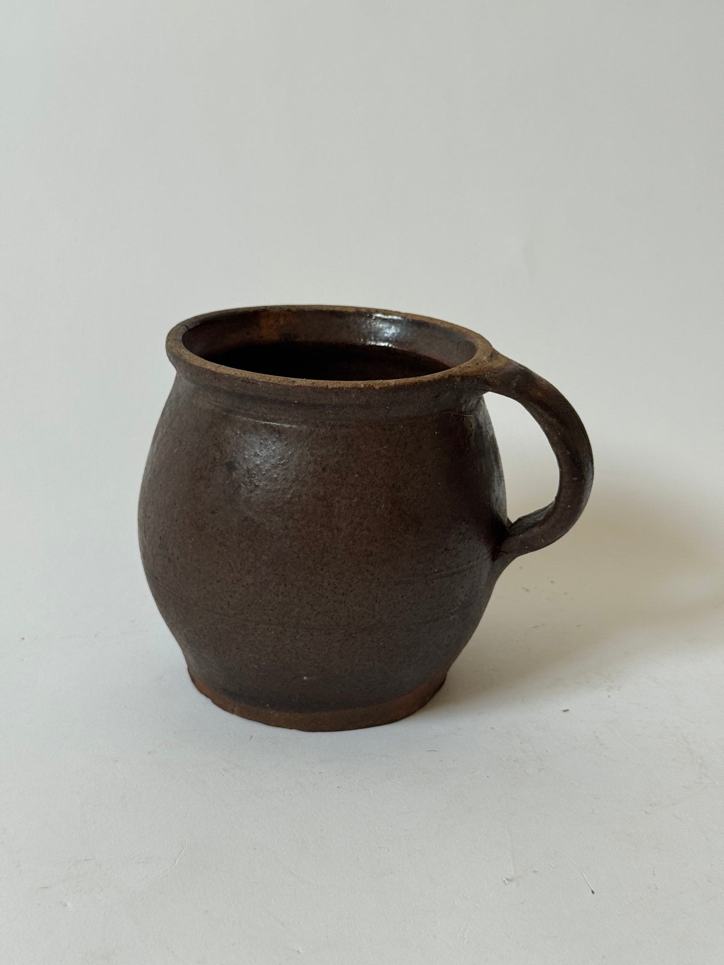Earthy Brown French Mug