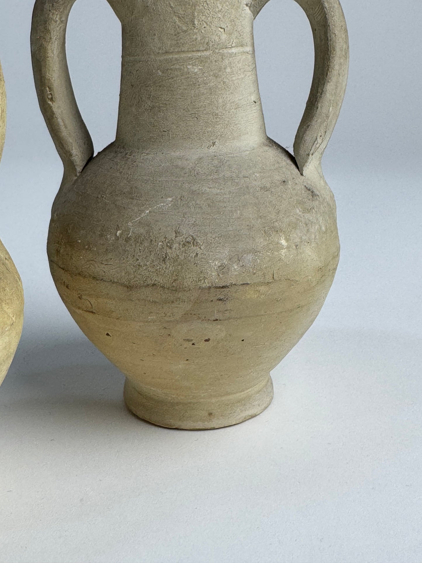 Double handled stoneware amphoras