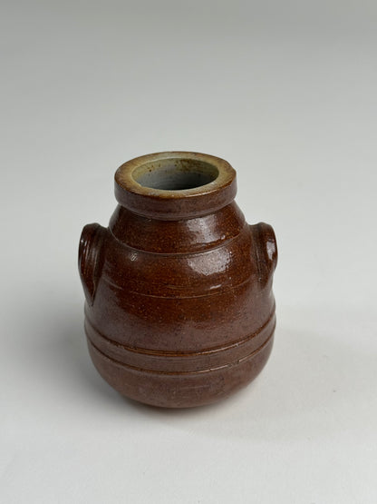 Small vintage glazed pot