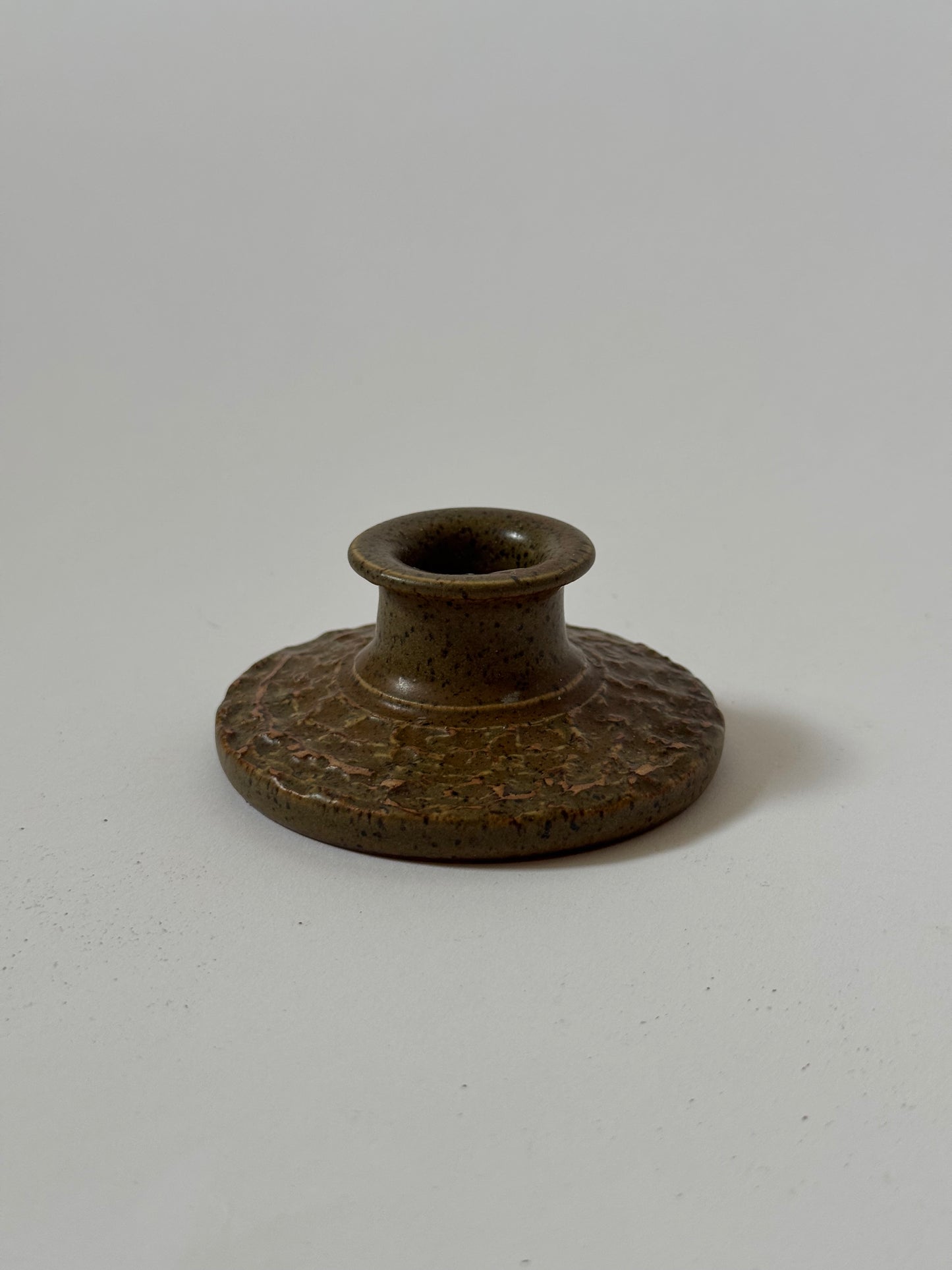 Studio Pottery Candle Holder