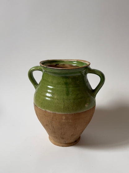 Light Green Half Glaze Vessel