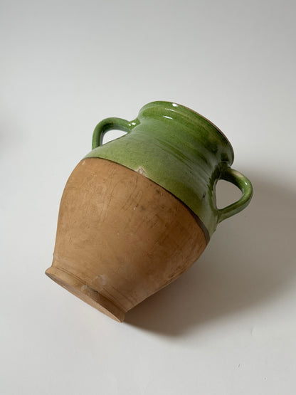 Light Green Half Glaze Vessel