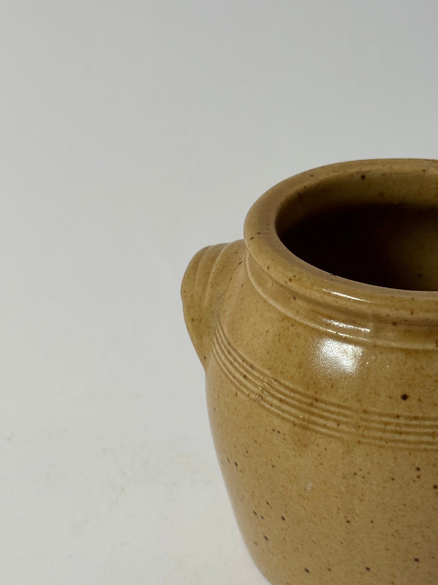 Small Mustard French Confit Pot