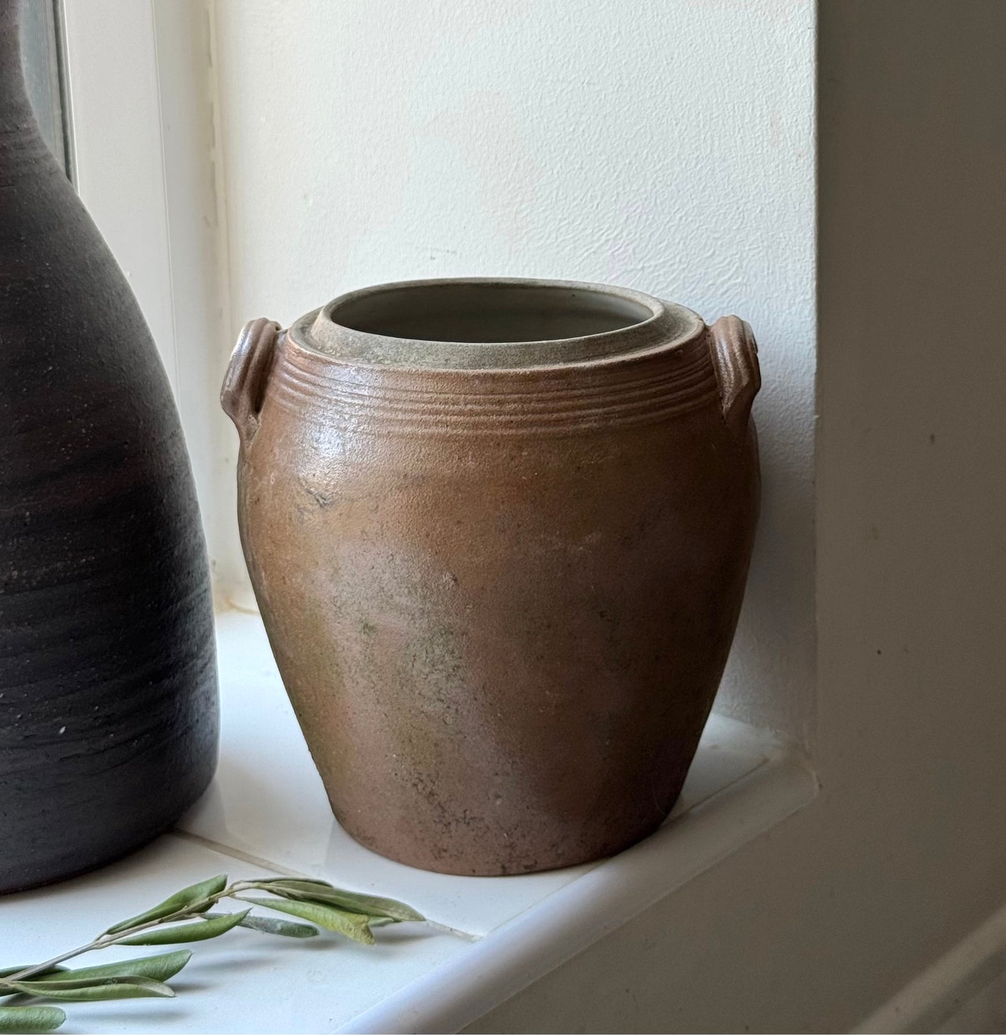 Small Vintage Earthenware Pot