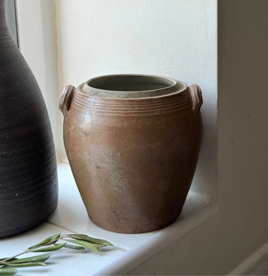 Small Vintage Earthenware Pot