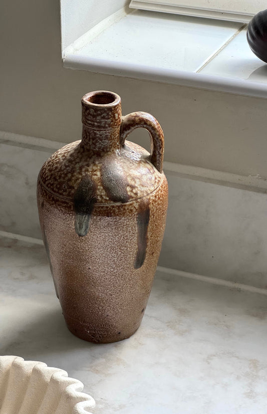 Vintage Portuguese Stoneware Jug