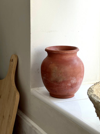 Vintage terracotta pot