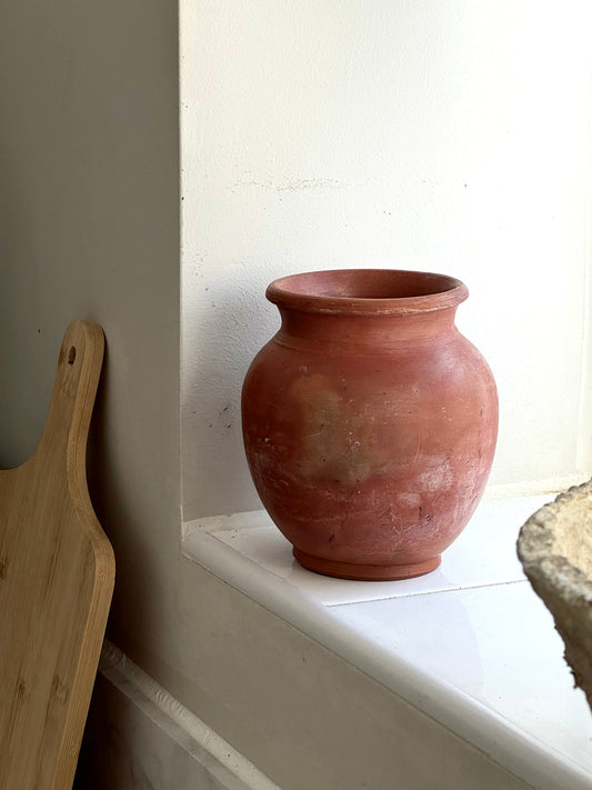 Vintage terracotta pot
