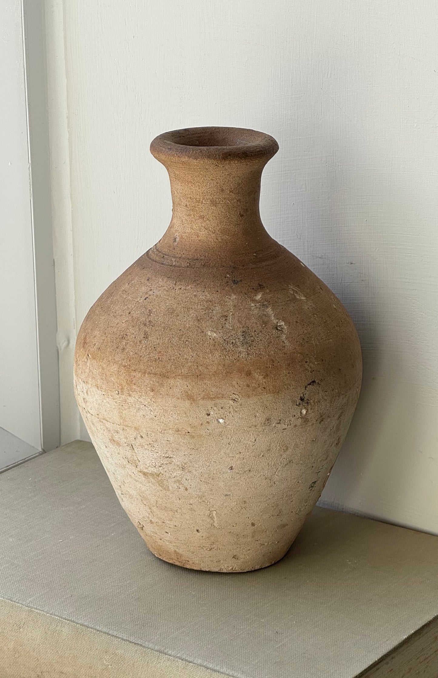 Tapered Terracotta Vase