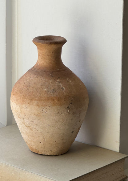 Tapered Terracotta Vase