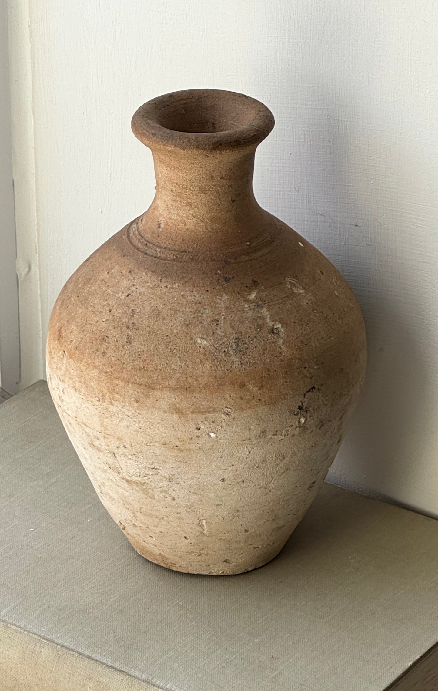 Tapered Terracotta Vase