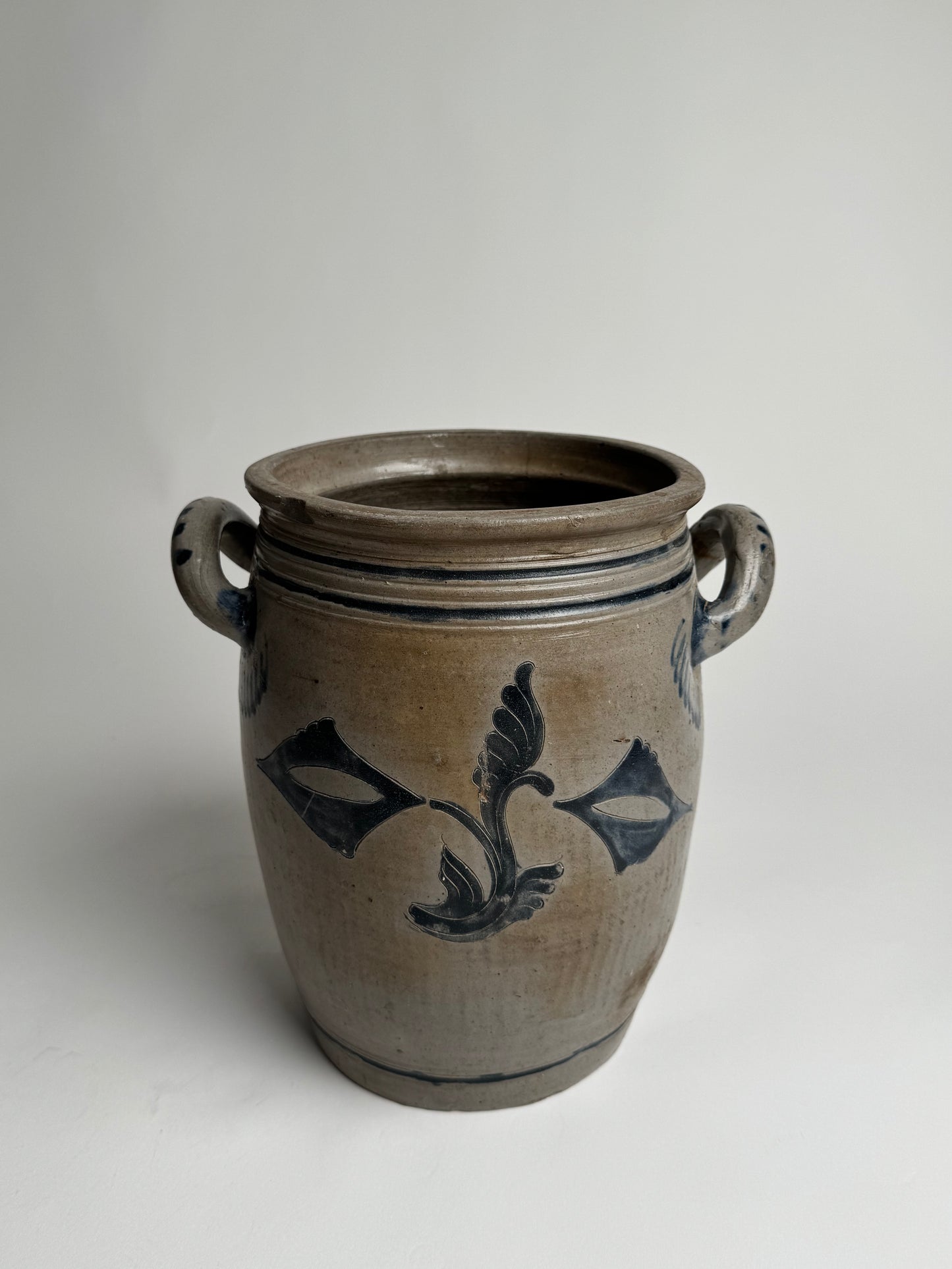 Large French Salt-glazed Alsace Pot