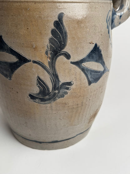 Large French Salt-glazed Alsace Pot