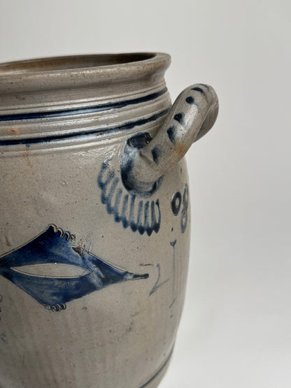 Large French Salt-glazed Alsace Pot