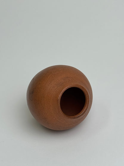 Mini Vintage Rounded Terracotta Pot