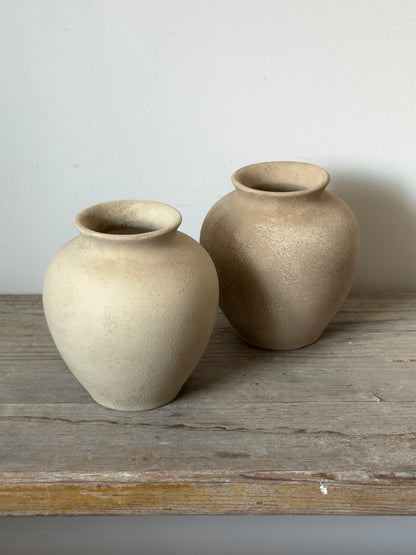 Up-Cycled | Classic Neutral Rounded Urns