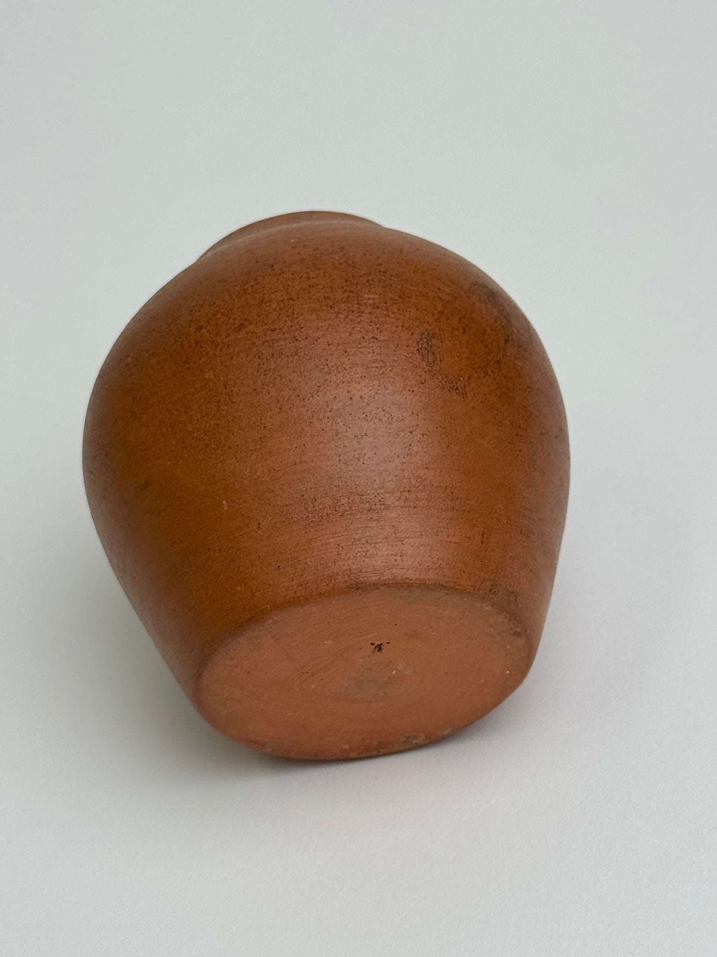 Mini Vintage Rounded Terracotta Pot