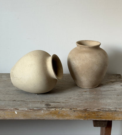 Up-Cycled | Classic Neutral Rounded Urns