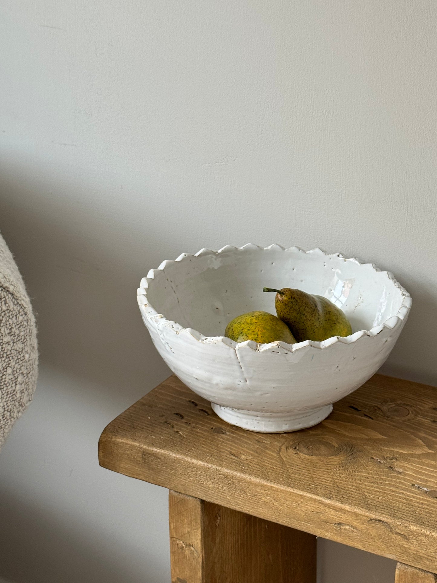 Handmade Moroccan Scalloped Bowls