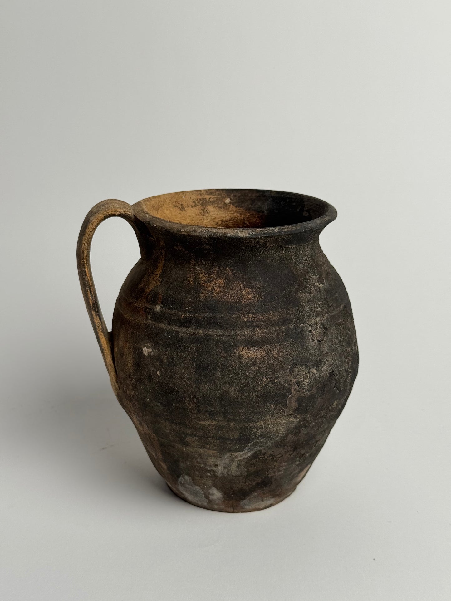 Vintage Hand Thrown Earthenware Jug