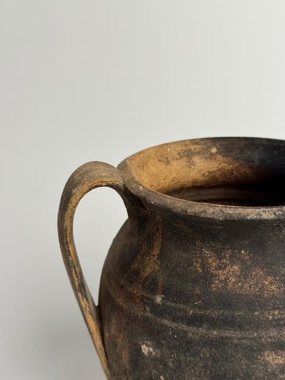 Vintage Hand Thrown Earthenware Jug